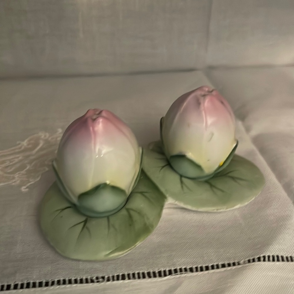 Antique salt and pepper shakers